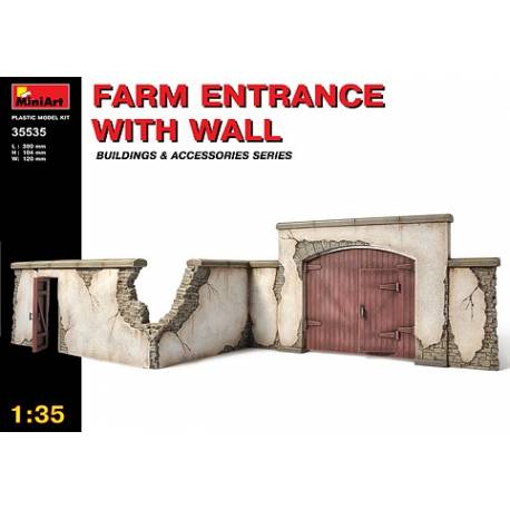 FARM ENTRANCE WITH WALL 