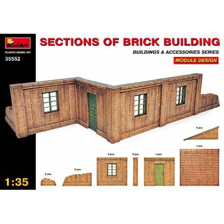 SECTIONS OF BRICK BUILDINGS 