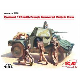 Panhard 178 with French Armoured Vehicle Crew