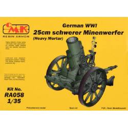 German WWI 25cm schwerer Minenwerfer / Heavy Mortar