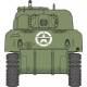 U.S. M4A1 Sherman Mid Production Free French Army (2nd Armored Division) 