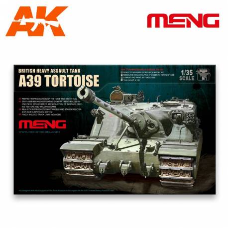 British Heavy Assault Tank A39 Tortoise 