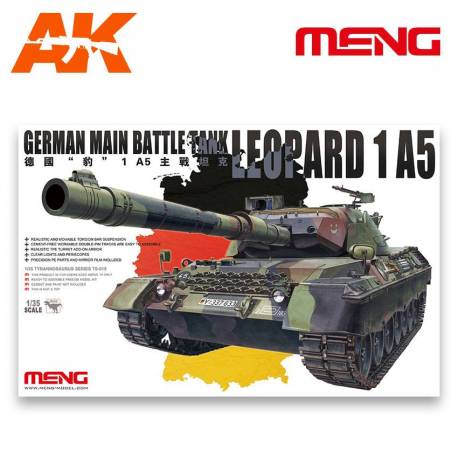 GERMAN MAIN BATTLE TANK LEOPARD 1 A5 