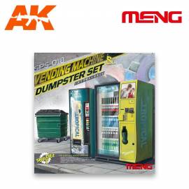 Vending Machine & Dustbin Set