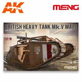 BRITISH HEAVY TANK Mk.V MALE (with full interior)