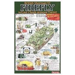 British Sherman 5C FIREFLY w/Cast Cheek-armour Turret 