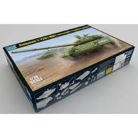 Russian T-72B1 MBT with Kontakt-1 reactive armour