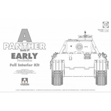 Panther Ausf. A early prod. (full interior)