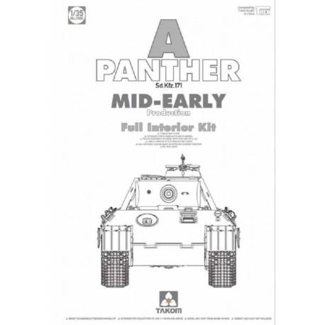 Panther Ausf. A early prod. (full interior)