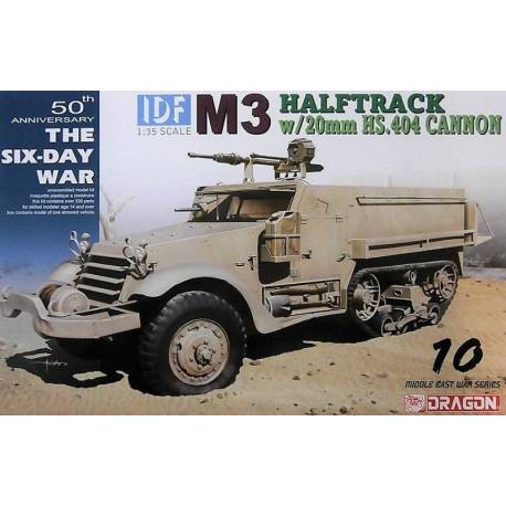 IDF IDF M3 Halftrack w/ 20mm Hispano-Suiza Cannon DRAGON