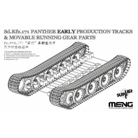 Sd.Kfz.171 PANTHER EARLY PRODUCTION TRACKS & MOVABLE RUNNING GEAR PARTS