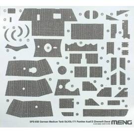 German Medium Tank Sd.Kfz.171 Panther Ausf.D Zimmerit Decal