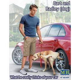 Bart and Radley (dog) What The really thinks of your car
