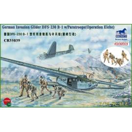 German Tactical Assault Glider DFS 230 B-1 w/Fallschirmjäger