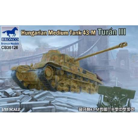 Hungarian Medium Tank 43.M Turan III