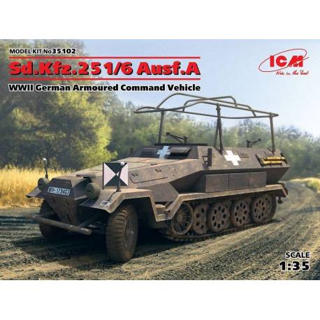 Sd.Kfz.251/6 Ausf.A WWII German Armoured Command Vehicle