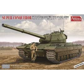 Super Conqueror FV 214 Conqueror Mk I with spaced armour
