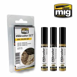 OILBRUSHER SOIL COLORS SET