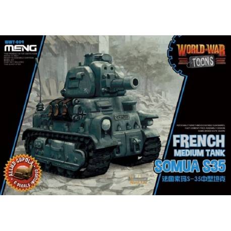 World War Toons Somua S35 French Medium Tank