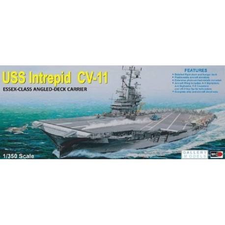 USS Intrepid CV-11 Essex-Class Angled-Deck Carrier