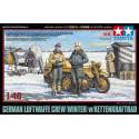 German Luftwaffe Crew (Winter) w/Kettenkraftrad