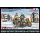 German Luftwaffe Crew (Winter) w/Kettenkraftrad