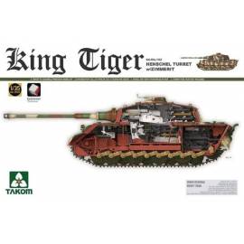SdKfz. 182 King Tiger Henschel Turret w/Zimmerit w/New Track Parts
