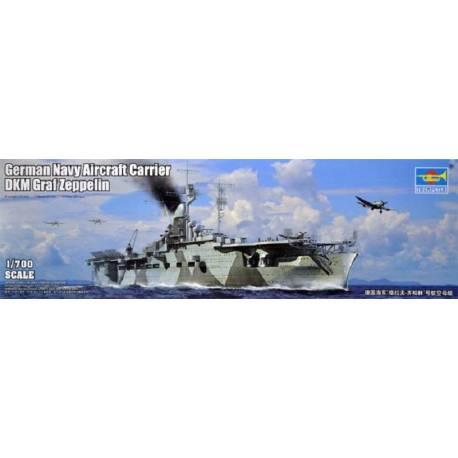 German Navy Aircraft Carrier DKM Peter Strasser