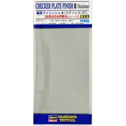 Plaque acier gauffré type B