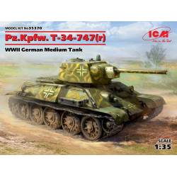 Pz.Kpfw. T-34-747(r) WWII German Medium Tank