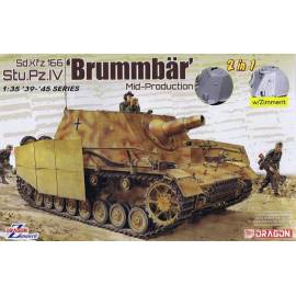 Sd.Kfz.166 Stu.Pz.IV 'Brummbar' Mid-production (2 In 1)