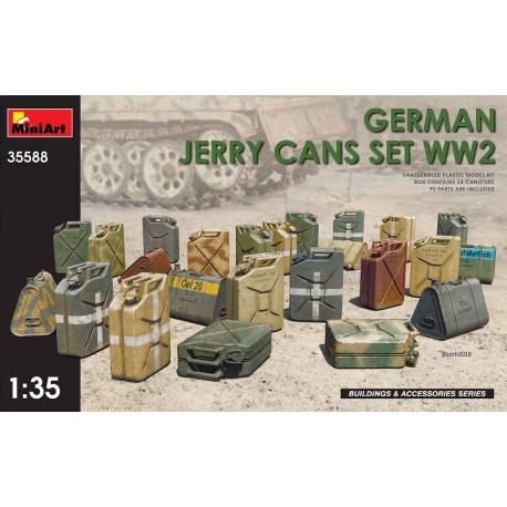 GERMAN JERRY CANS SET WW2