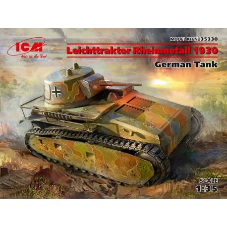 Leichttraktor Rheinmetall 1930 German Tank