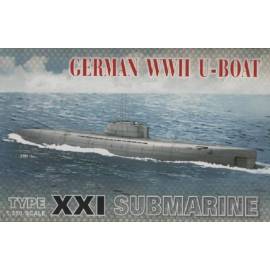 German WW II U-BOAT Typ XXI Submarine