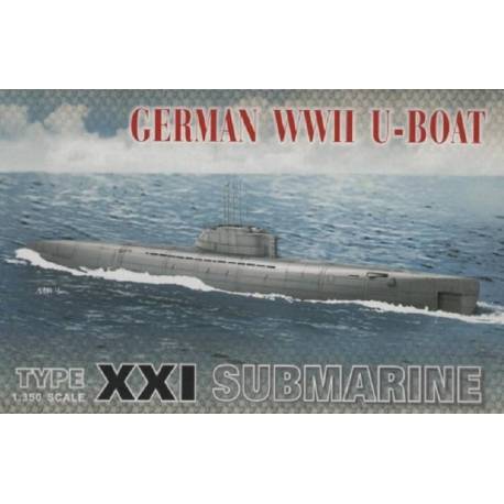 German WW II U-BOAT Typ XXI Submarine