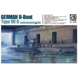 German U-Boat Type VII D Minenleger