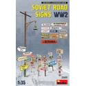 SOVIET ROAD SIGNS WW2