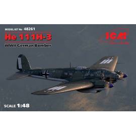 He 111H-3 WWII German Bomber