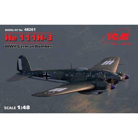 He 111H-3 WWII German Bomber