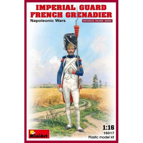 Maquette figurine Garde impériale française - Guerre 4 Napoléonienne|Miniart|16017|1:16