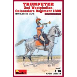 TRUMPETER 2nd Westphalian Cuirassiers Regiment 1809 Napoleonic wars