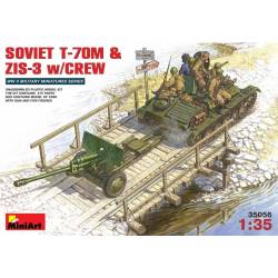 SOVIET T-70M & ZIS-3 w/CREW
