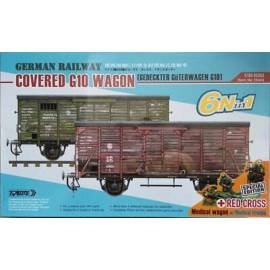 GERMAN RAILWAY COVERED G10 WAGON- RED CROSS Special Edition