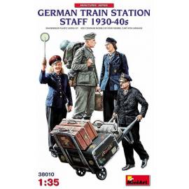 GERMAN TRAIN STATION STAFF