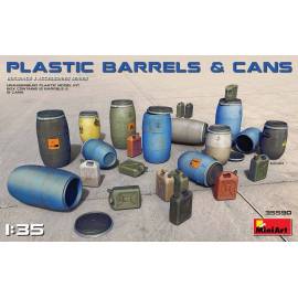 PLASTIC BARRELS & CANS