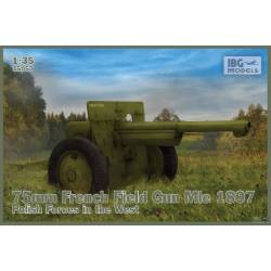 75mm French Field Gun Mle 1897 Polish Forces in the West