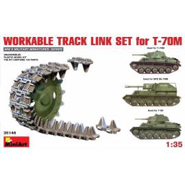 WORKABLE TRACK LINK SET for T-70