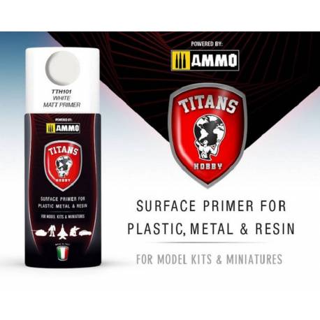 TITANS HOBBY  WHITE MATT PRIMER