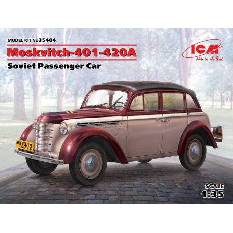 Moskvitch-401-420A Soviet Passenger Car