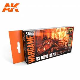 US OLIVE DRAB SET (WARGAME SERIES)